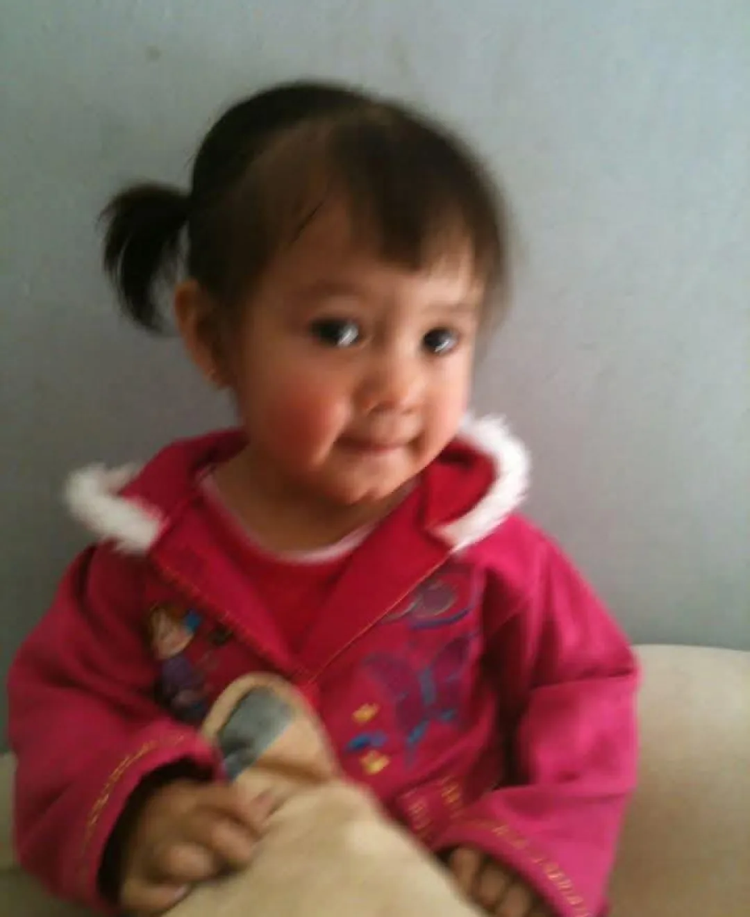 Itzel a los 2 años