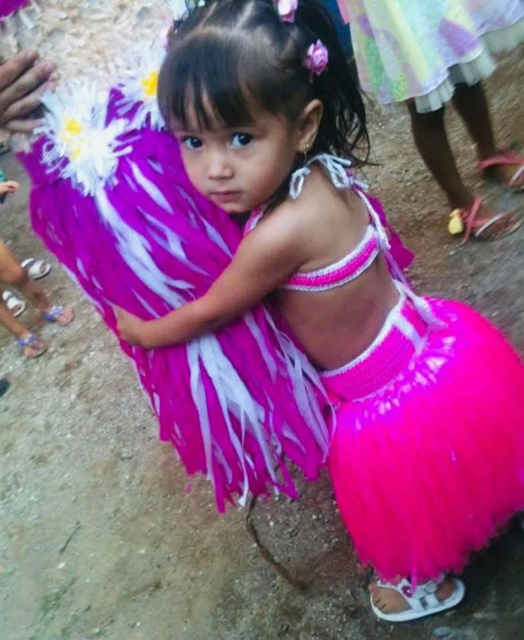 Itzel a los 3 años