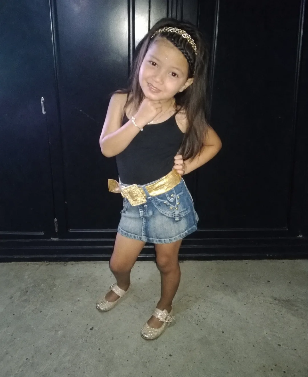Itzel a los 5 años